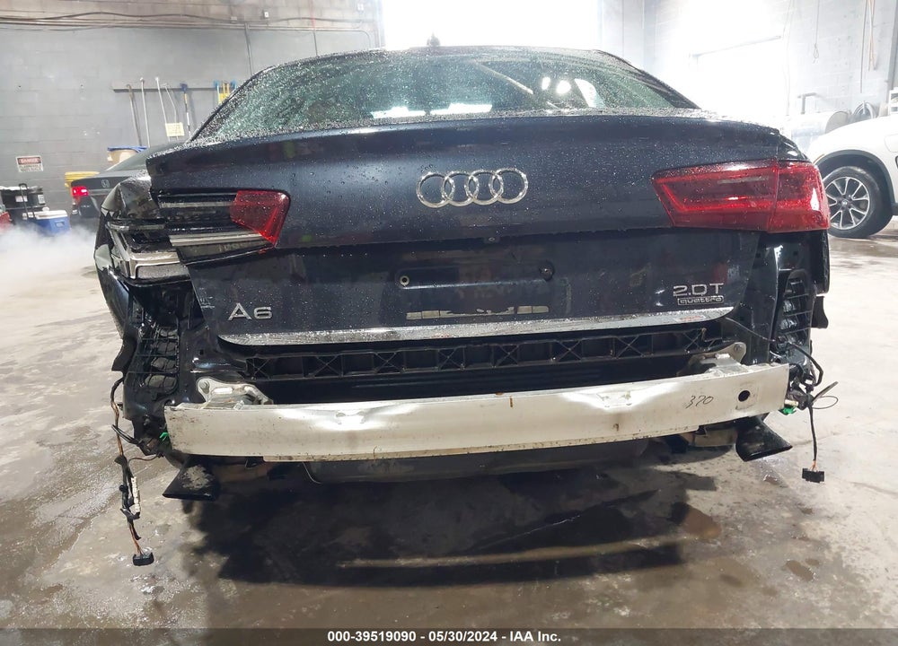 2016 AUDI A6 2.0T PREMIUM PLUS VIN: WAUGFAFC6GN016086