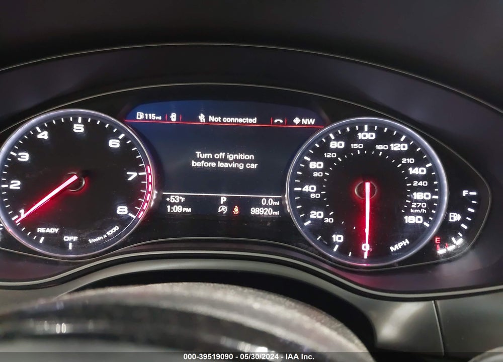 2016 AUDI A6 2.0T PREMIUM PLUS VIN: WAUGFAFC6GN016086