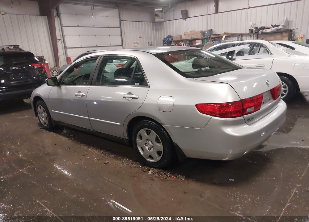 2005 HONDA ACCORD 2.4 LX VIN: 1HGCM564X5A129598