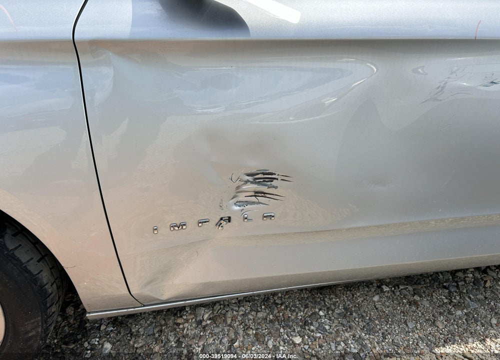 2019 CHEVROLET IMPALA LT VIN: 1G11Z5S34KU113968