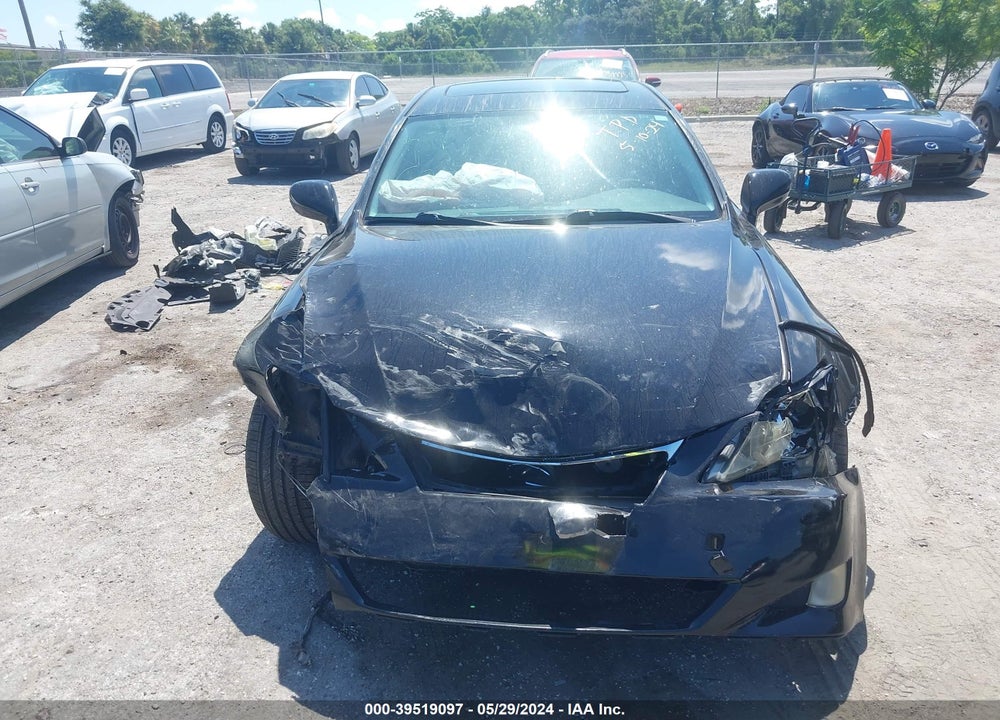 2006 LEXUS IS 250 VIN: JTHBK262465010502