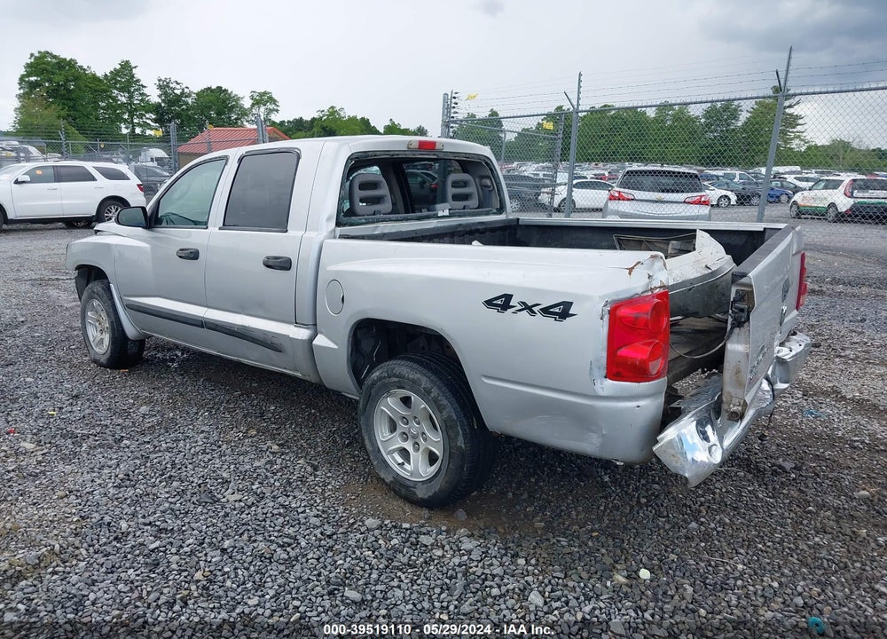 2006 DODGE DAKOTA VIN: 1D7HW48K36S513678