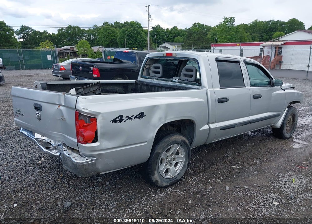 2006 DODGE DAKOTA VIN: 1D7HW48K36S513678