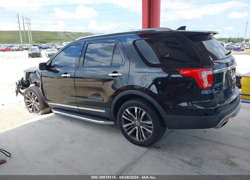 2016 FORD EXPLORER PLATINUM VIN: 1FM5K8HT9GGA74639