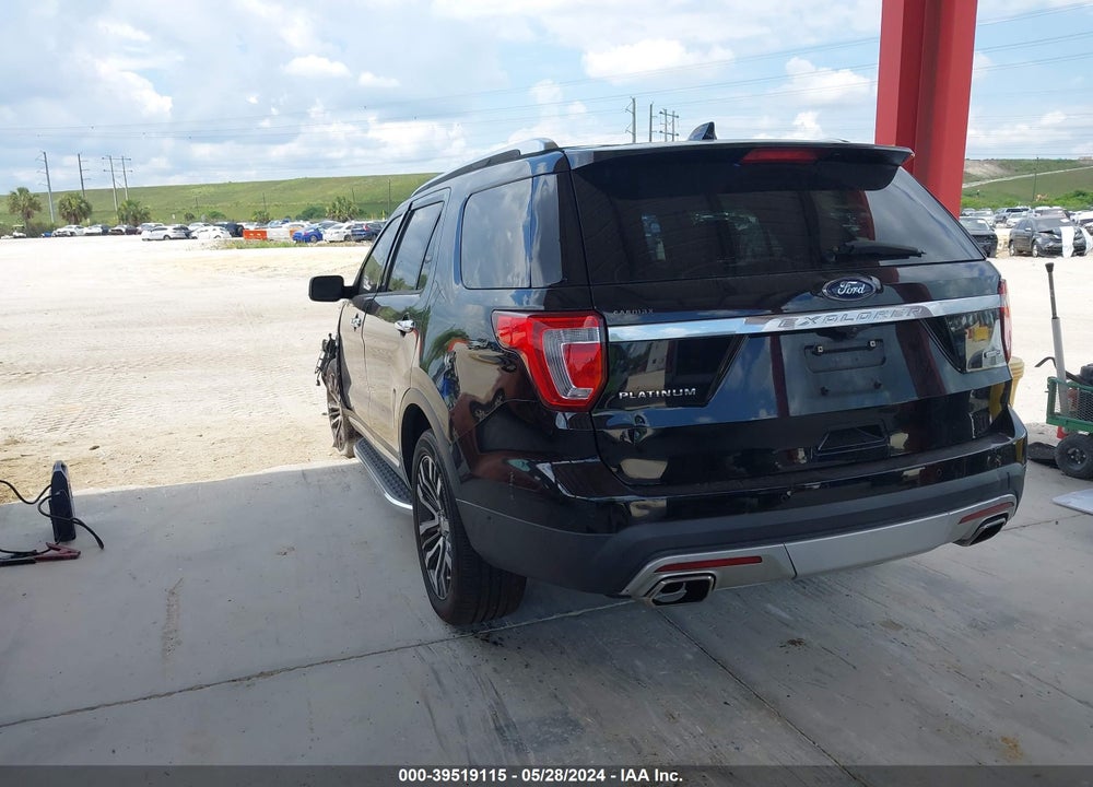 2016 FORD EXPLORER PLATINUM VIN: 1FM5K8HT9GGA74639