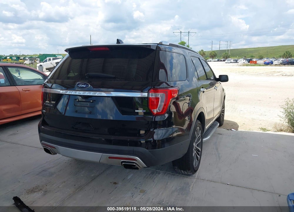 2016 FORD EXPLORER PLATINUM VIN: 1FM5K8HT9GGA74639