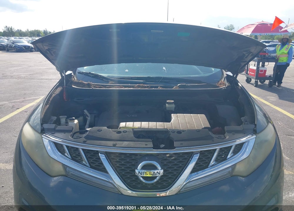 2012 NISSAN MURANO S VIN: JN8AZ1MU2CW103360