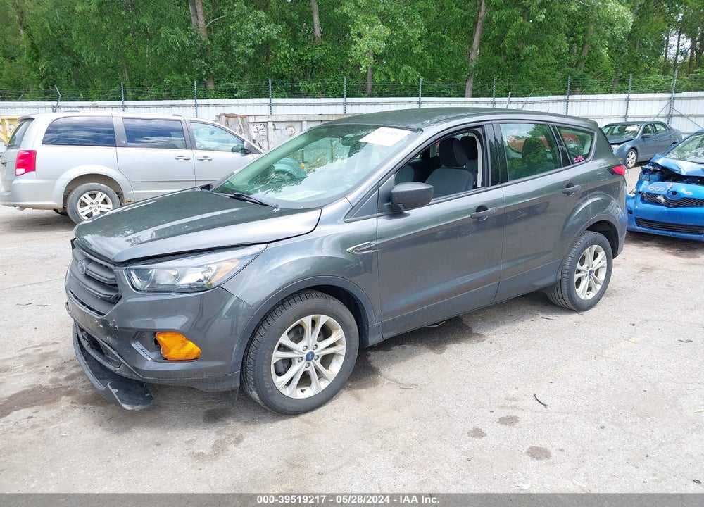 2018 FORD ESCAPE S VIN: 1FMCU0F77JUB41532