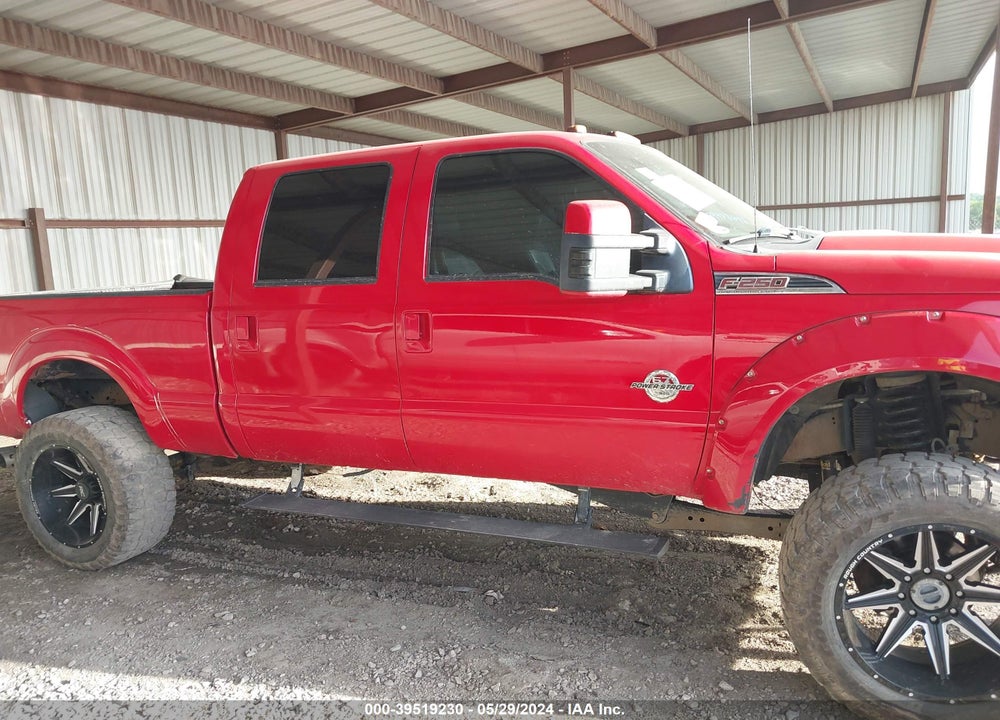2012 FORD F-250 LARIAT VIN: 1FT7W2BT5CEA78801