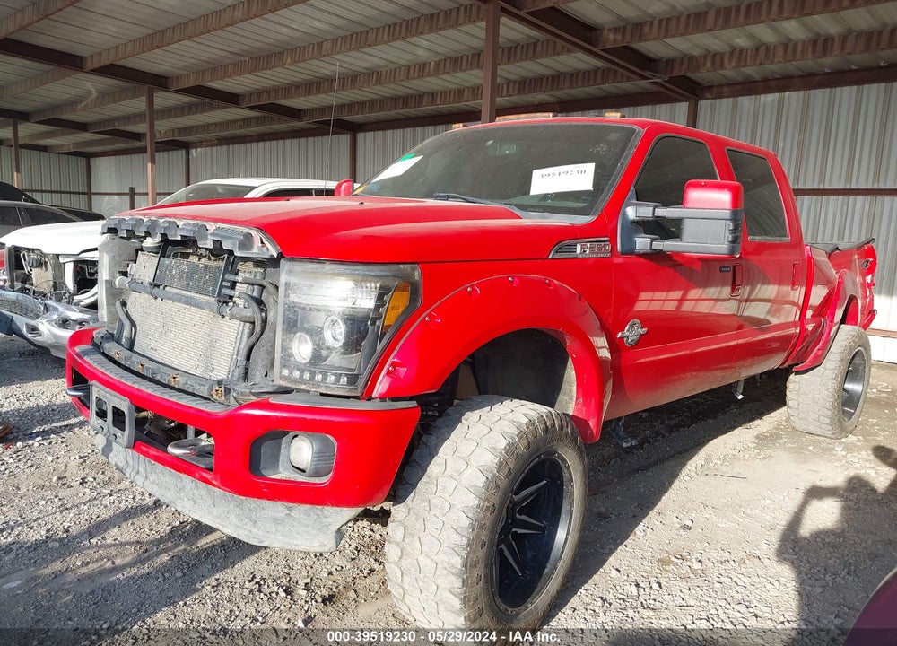 2012 FORD F-250 LARIAT VIN: 1FT7W2BT5CEA78801