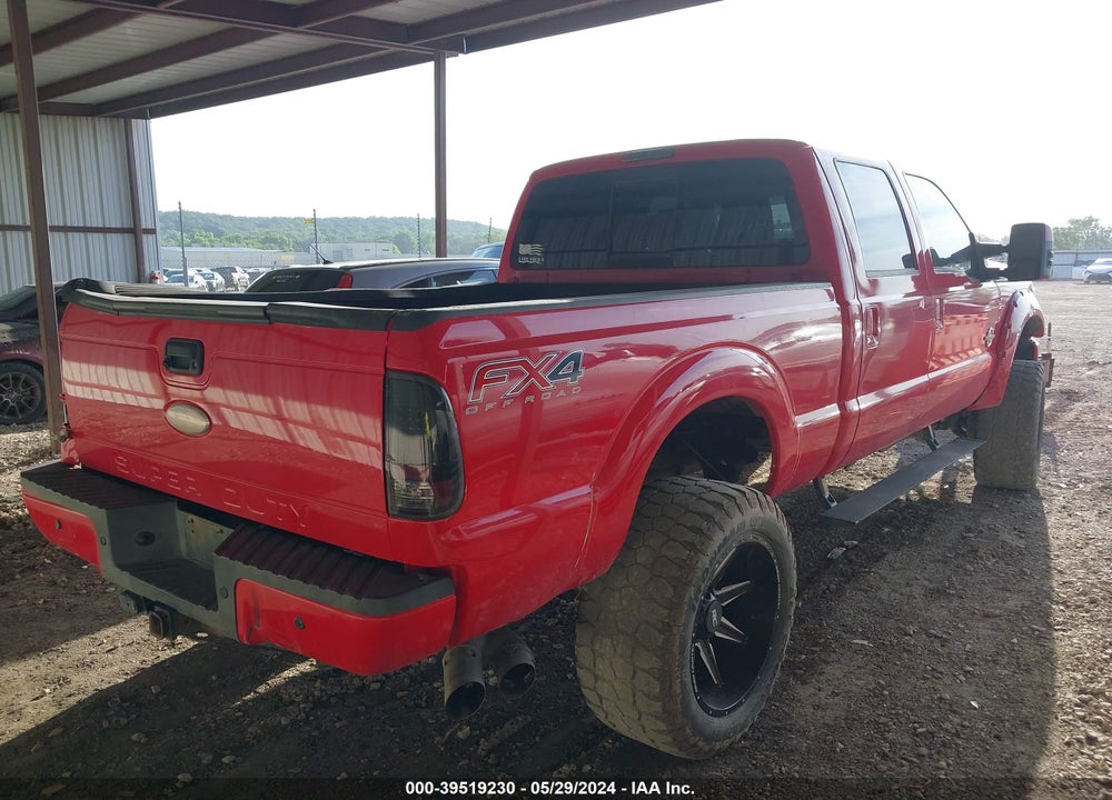 2012 FORD F-250 LARIAT VIN: 1FT7W2BT5CEA78801