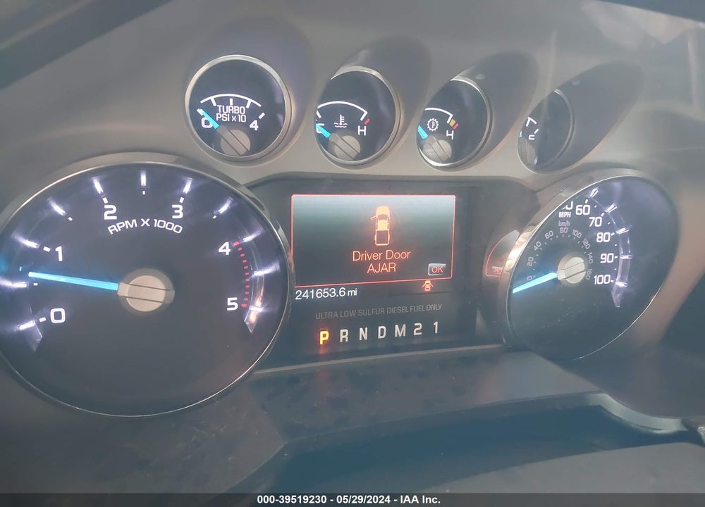 2012 FORD F-250 LARIAT VIN: 1FT7W2BT5CEA78801
