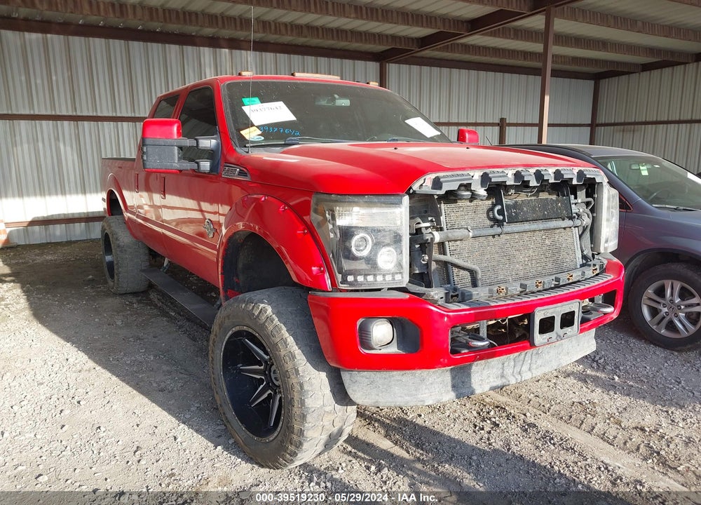 2012 FORD F-250 LARIAT VIN: 1FT7W2BT5CEA78801