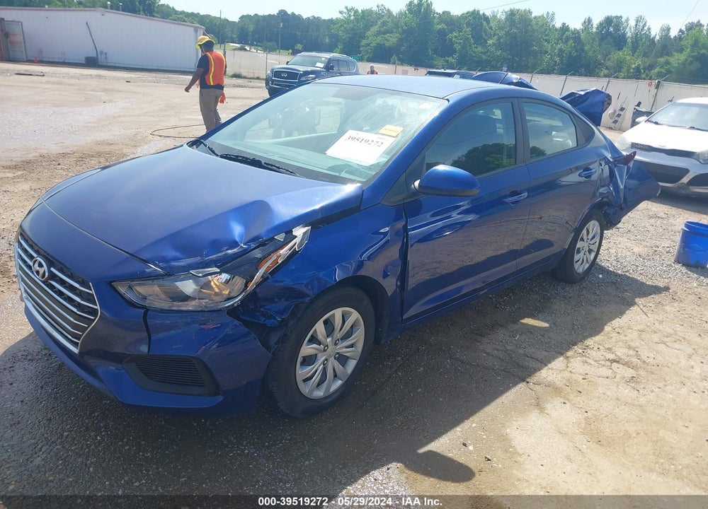 2022 HYUNDAI ACCENT SE VIN: 3KPC24A68NE183289