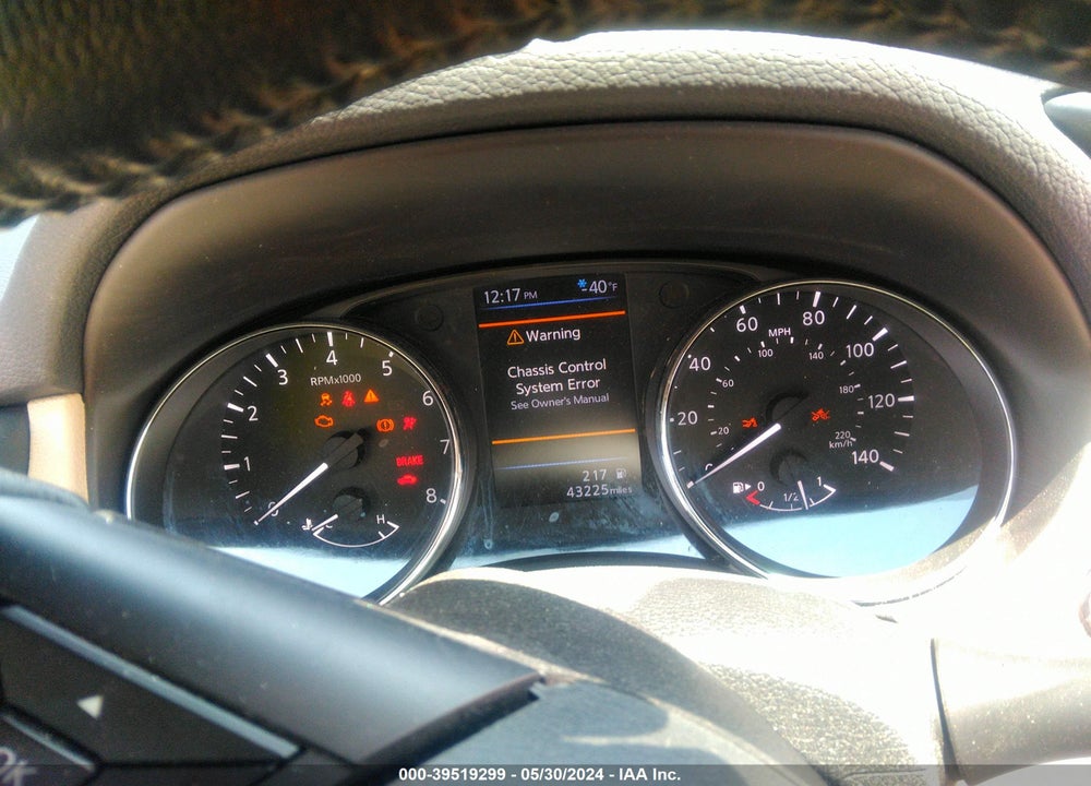 2019 NISSAN ROGUE SV VIN: 5N1AT2MT5KC834015
