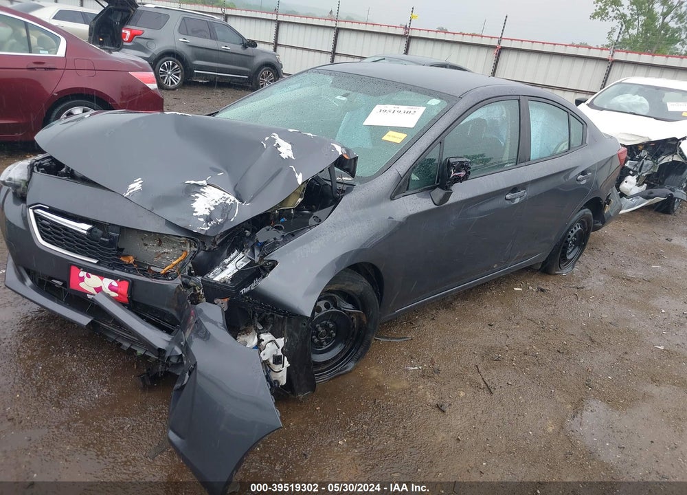 2019 SUBARU IMPREZA 2.0I VIN: 4S3GKAA65K3626498