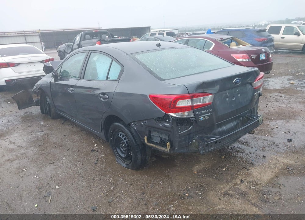 2019 SUBARU IMPREZA 2.0I VIN: 4S3GKAA65K3626498