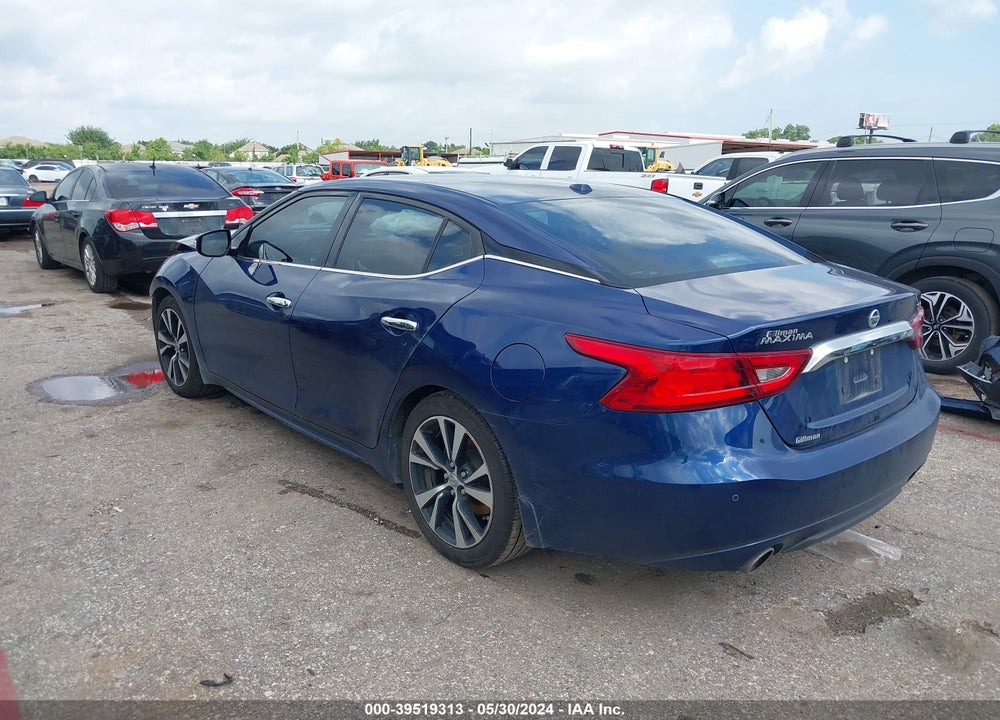 2018 NISSAN MAXIMA 3.5 SV VIN: 1N4AA6AP6JC400859