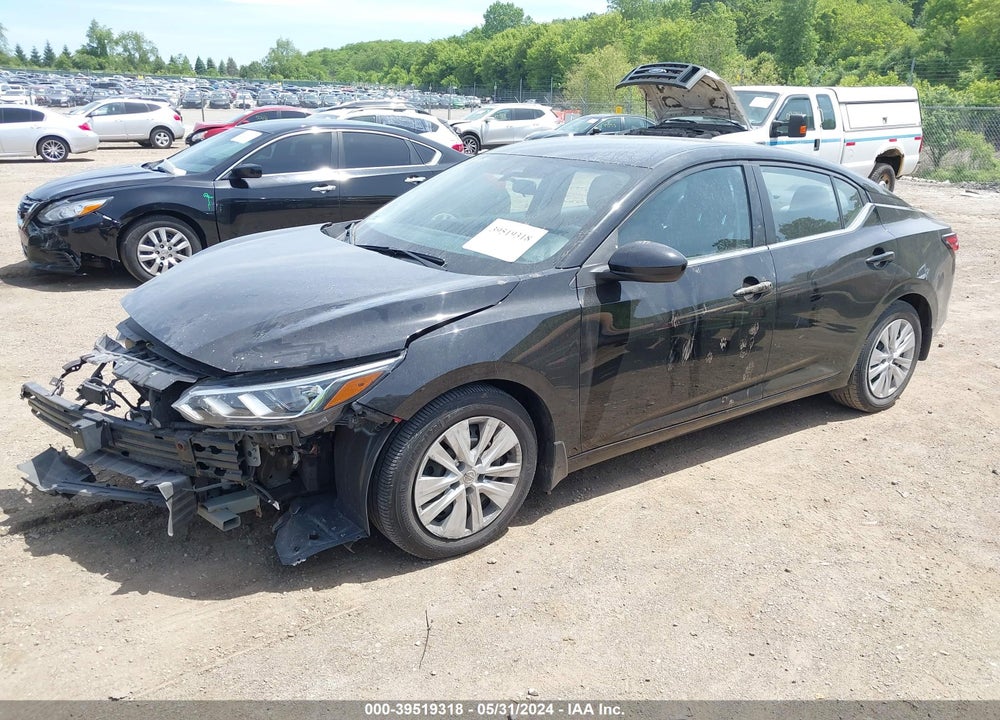 2021 NISSAN SENTRA S XTRONIC CVT VIN: 3N1AB8BV1MY231235