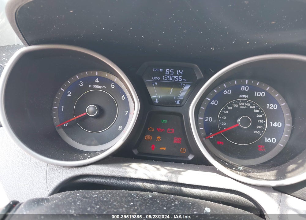 2013 HYUNDAI ELANTRA LIMITED VIN: KMHDH4AE2DU662278
