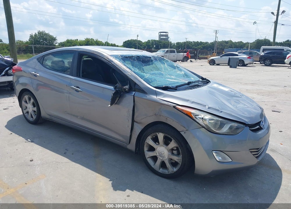 2013 HYUNDAI ELANTRA LIMITED VIN: KMHDH4AE2DU662278