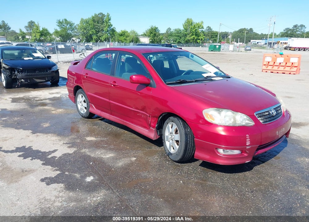 2006 TOYOTA COROLLA S VIN: 2T1BR32E66C702976