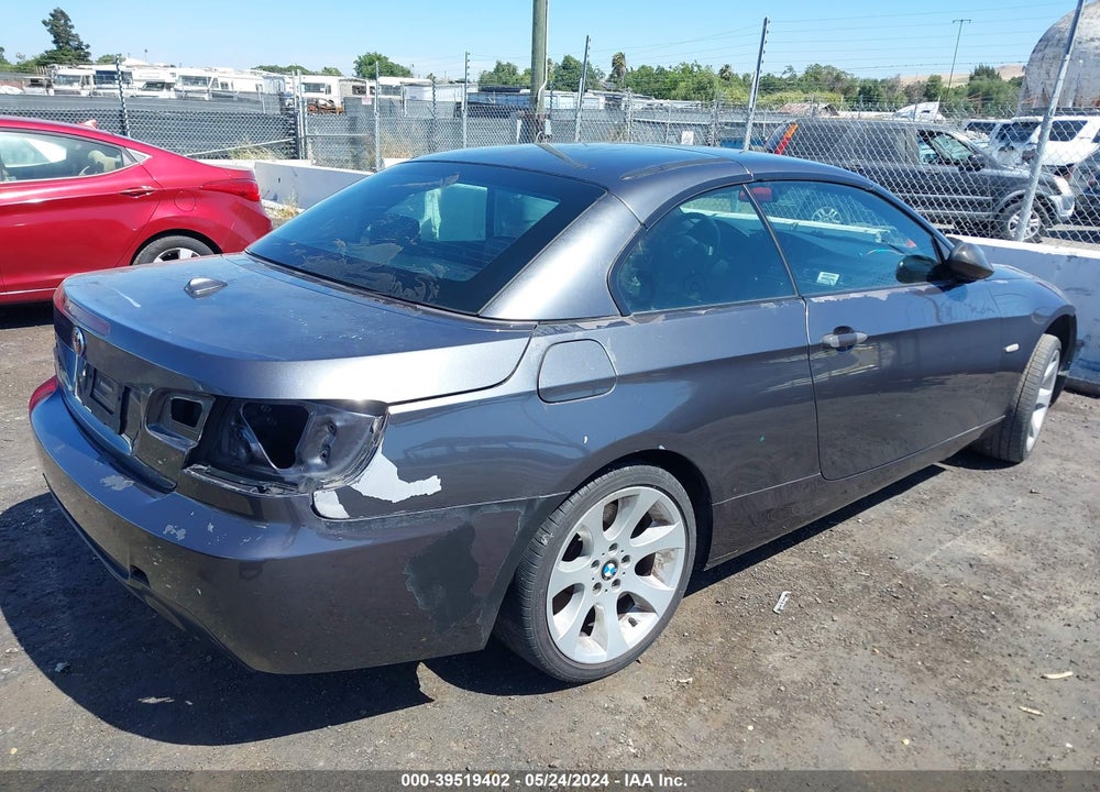2007 BMW 335I VIN: WBAWL73537PX42702