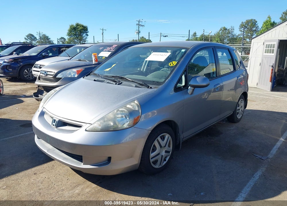 2008 HONDA FIT VIN: JHMGD38478S031739