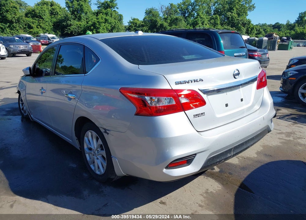 2019 NISSAN SENTRA SV VIN: 3N1AB7AP2KY455298