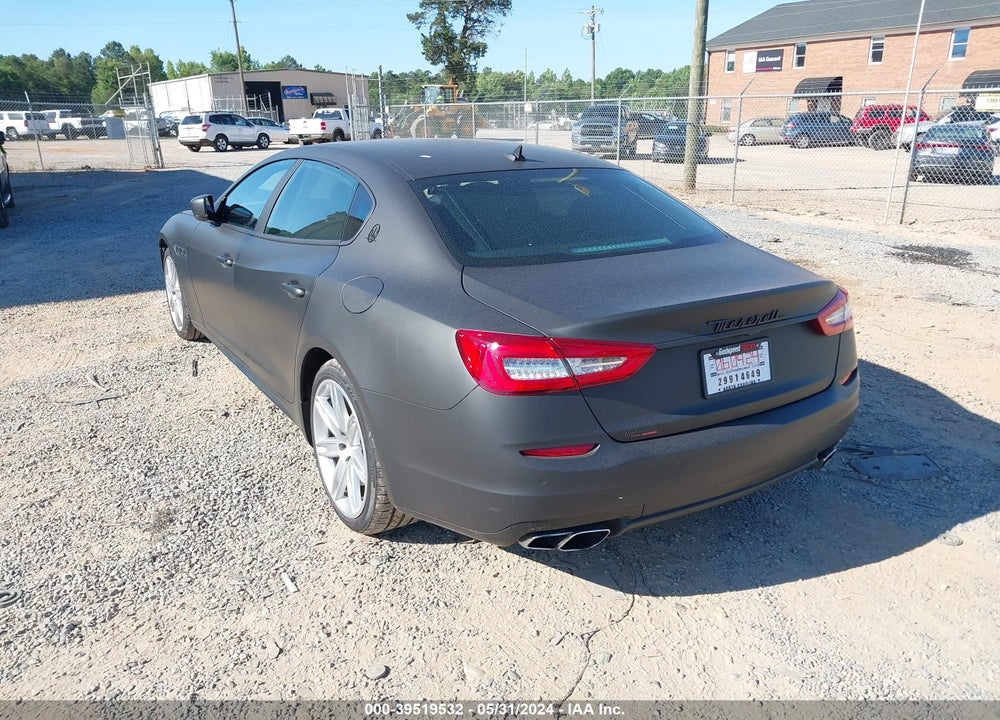 2014 MASERATI QUATTROPORTE GTS VIN: ZAM56PPAXE1087625