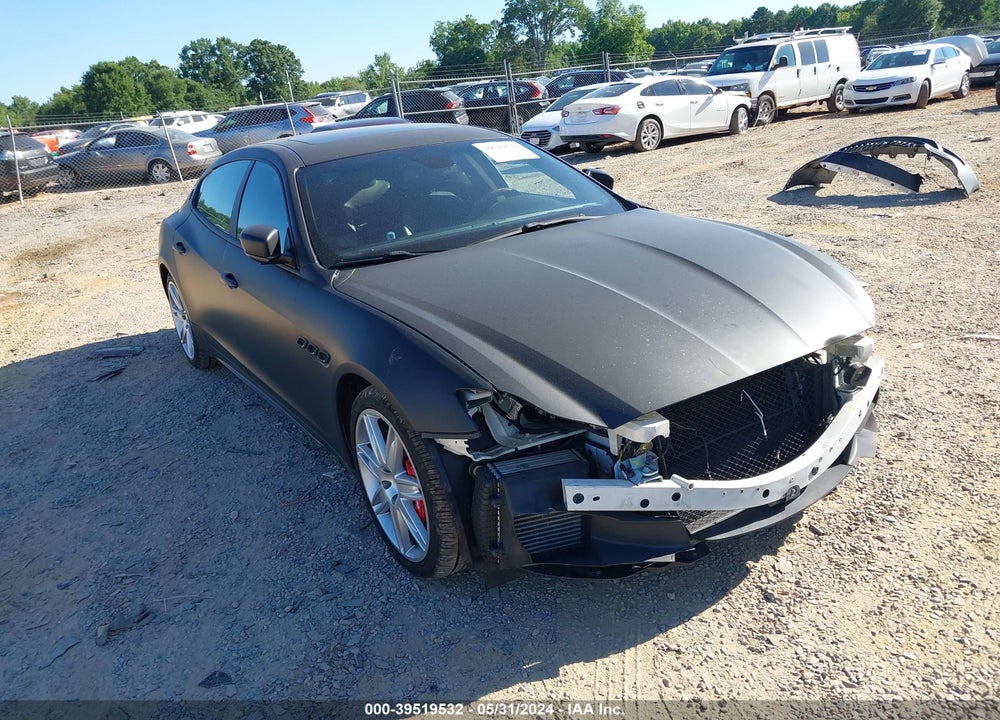 2014 MASERATI QUATTROPORTE GTS VIN: ZAM56PPAXE1087625