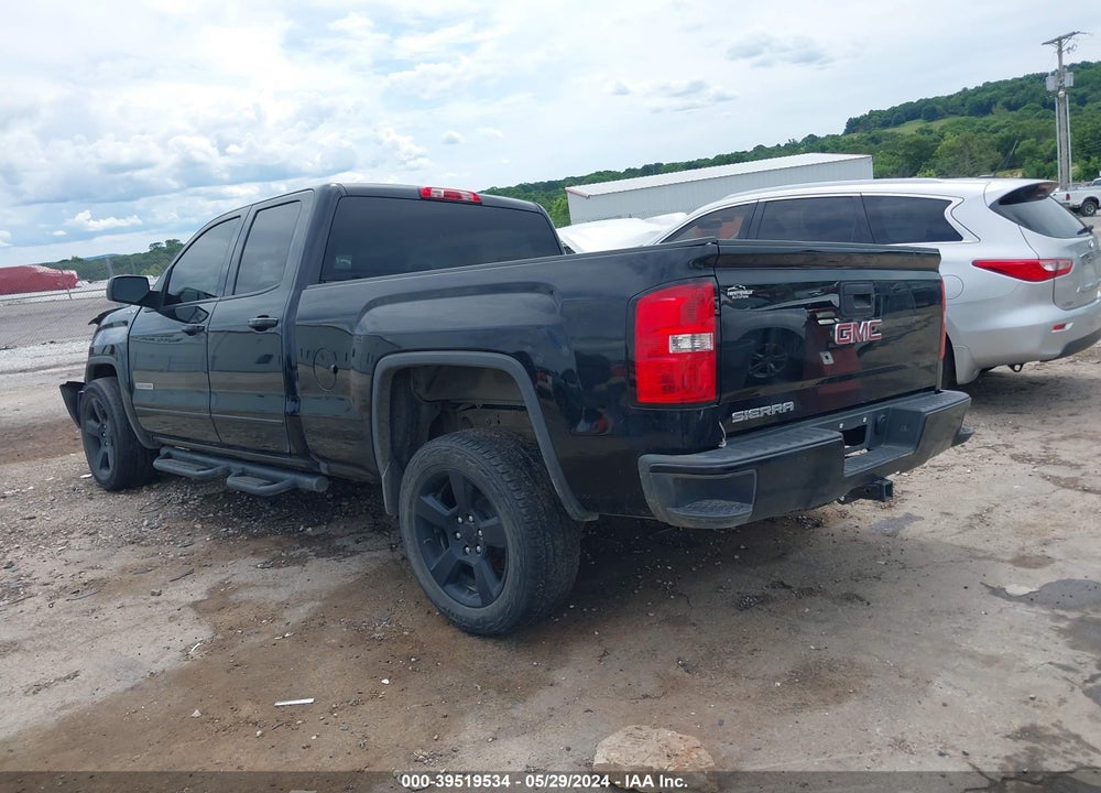 2016 GMC SIERRA 1500 VIN: 1GTV2LEC2GZ309558