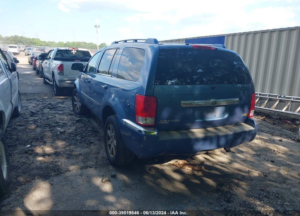 2007 CHRYSLER ASPEN LIMITED VIN: 1A8HW58P77F521880