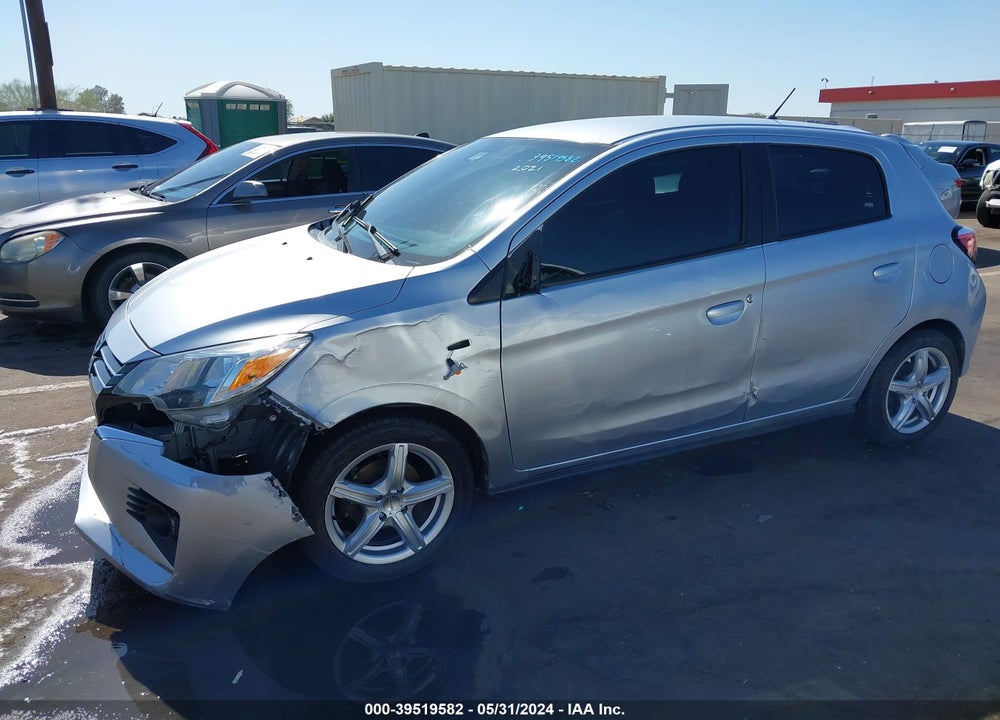 2021 MITSUBISHI MIRAGE CARBONITE EDITION/ES/LE VIN: ML32AUHJ8MH003295