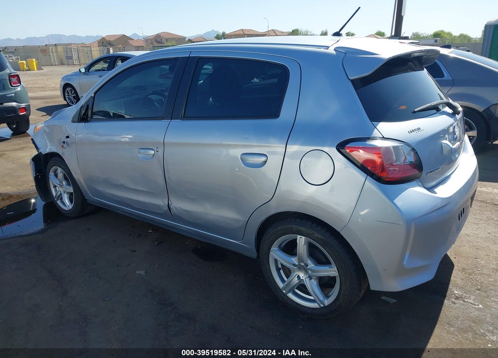 2021 MITSUBISHI MIRAGE CARBONITE EDITION/ES/LE VIN: ML32AUHJ8MH003295