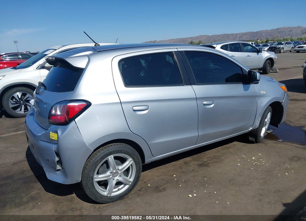 2021 MITSUBISHI MIRAGE CARBONITE EDITION/ES/LE VIN: ML32AUHJ8MH003295
