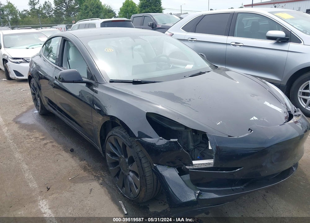 2021 TESLA MODEL 3 PERFORMANCE DUAL MOTOR ALL-WHEEL DRIVE VIN: 5YJ3E1EC5MF092530