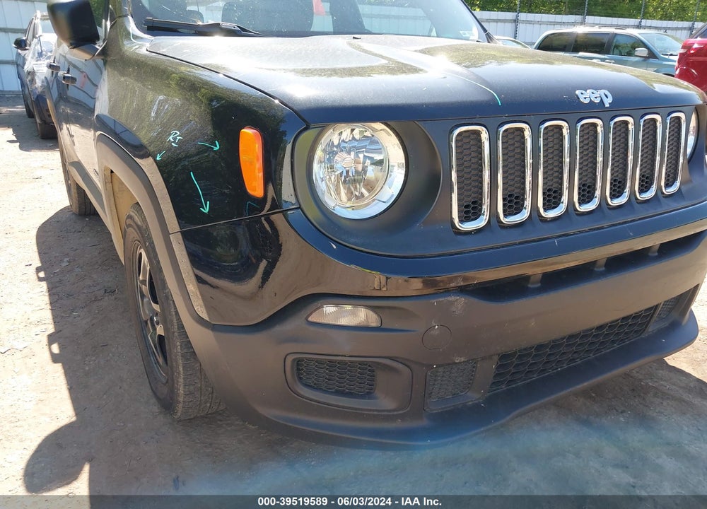 2017 JEEP RENEGADE SPORT FWD VIN: ZACCJAAB2HPF59586