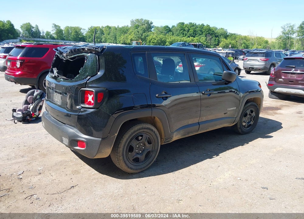 2017 JEEP RENEGADE SPORT FWD VIN: ZACCJAAB2HPF59586