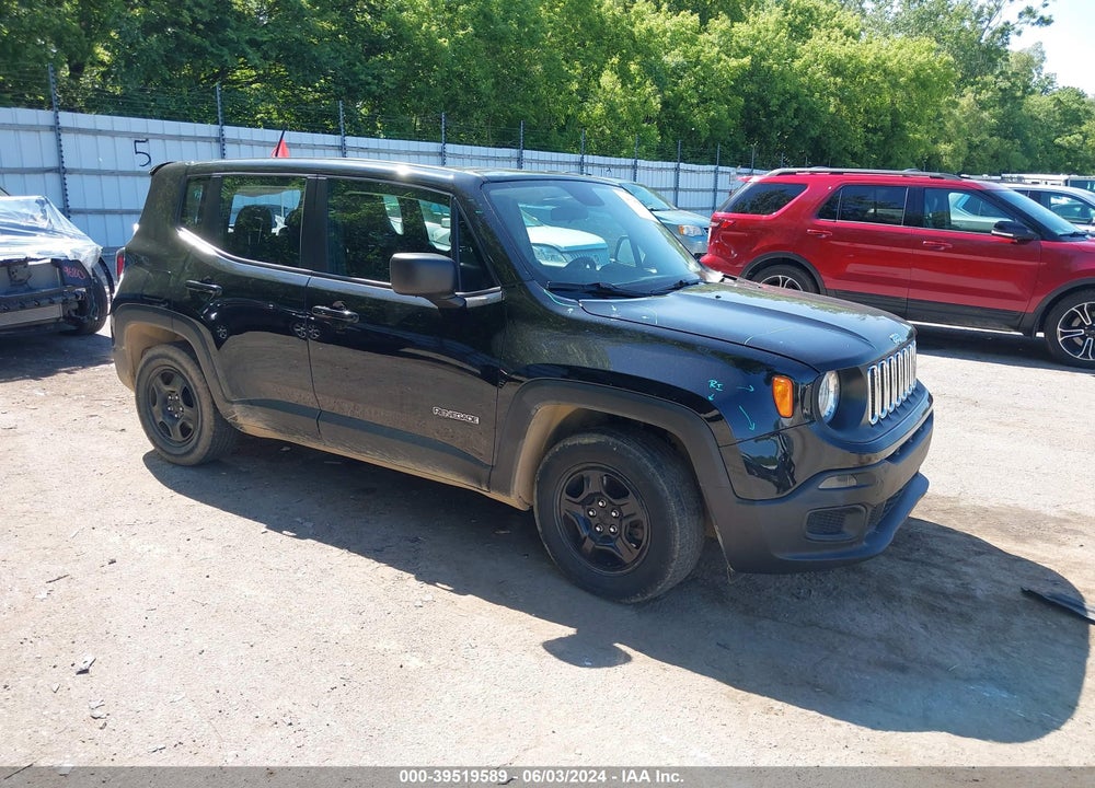 2017 JEEP RENEGADE SPORT FWD VIN: ZACCJAAB2HPF59586