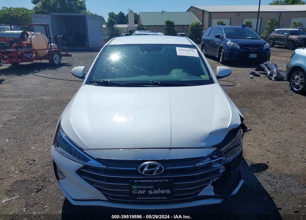 2020 HYUNDAI ELANTRA SEL VIN: 5NPD84LF7LH625178