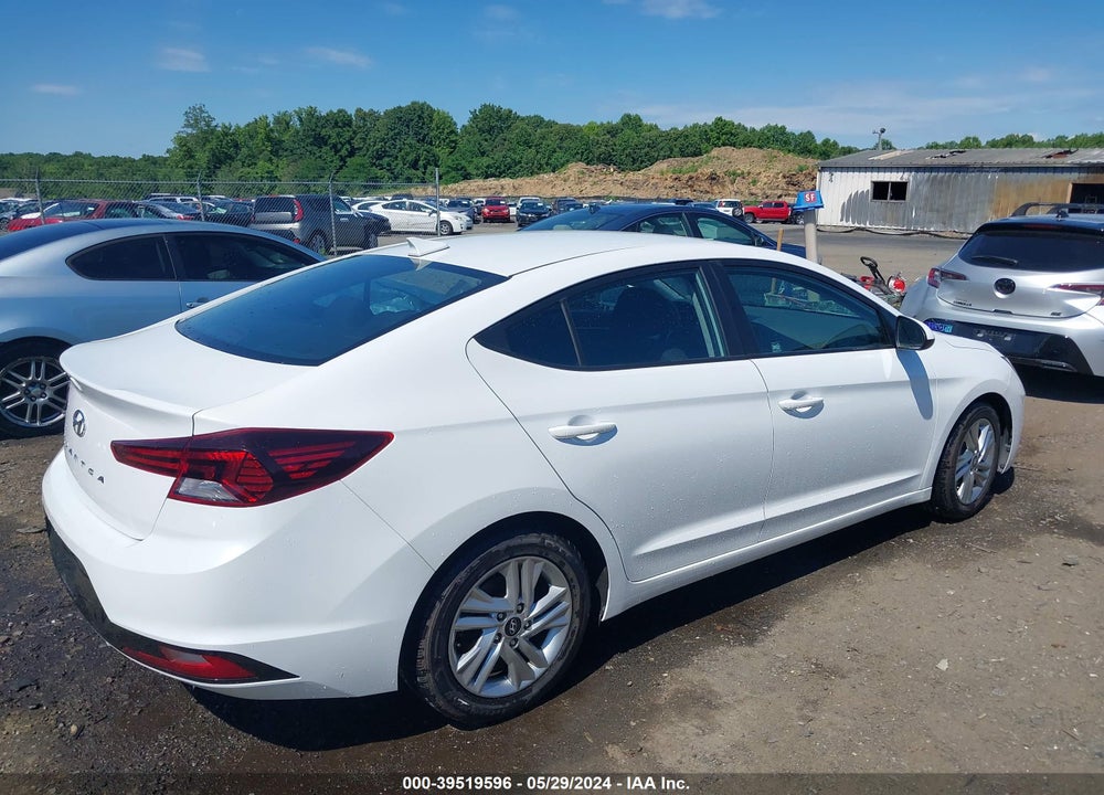 2020 HYUNDAI ELANTRA SEL VIN: 5NPD84LF7LH625178