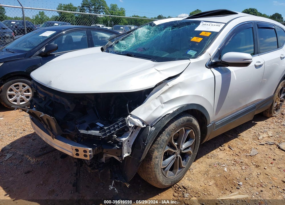 2020 HONDA CR-V 2WD EX-L VIN: 5J6RW1H80LA016200