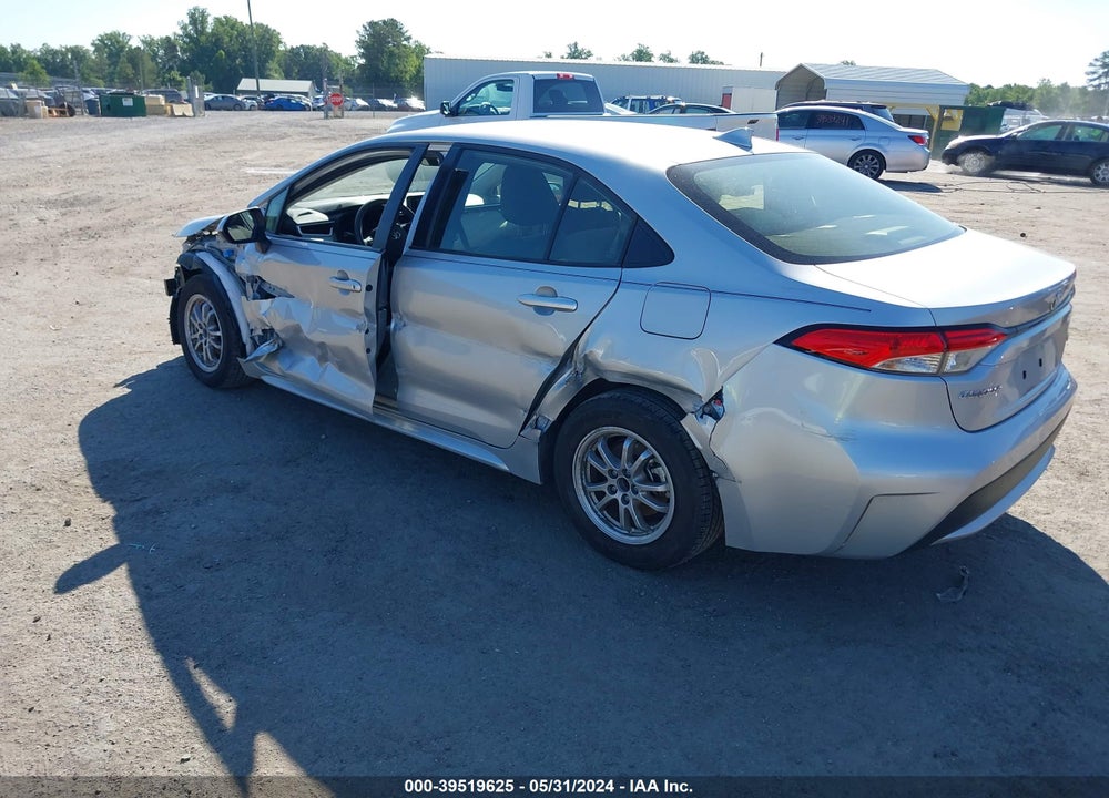 2022 TOYOTA COROLLA LE VIN: JTDEAMDE7N3012636