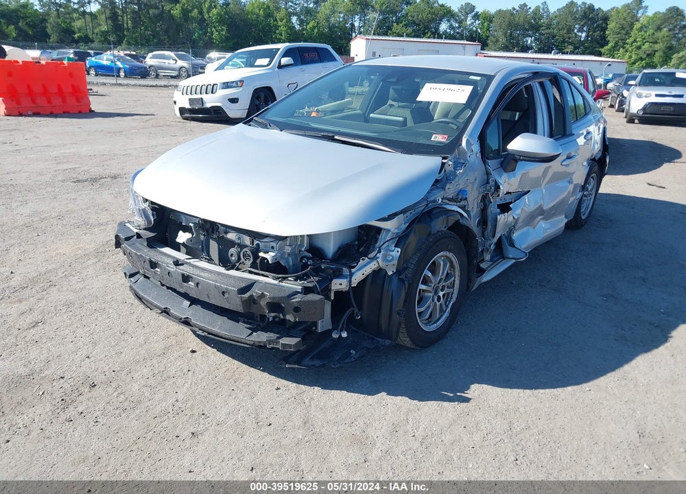 2022 TOYOTA COROLLA LE VIN: JTDEAMDE7N3012636