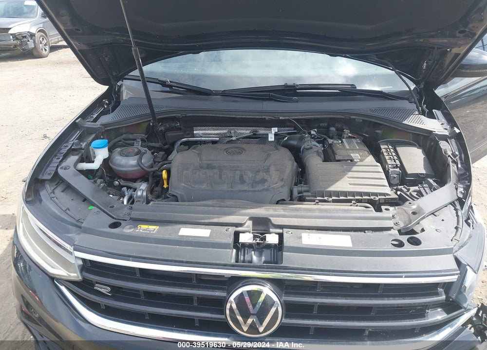 2022 VOLKSWAGEN TIGUAN 2.0T SE R-LINE BLACK VIN: 3VVCB7AX5NM141101