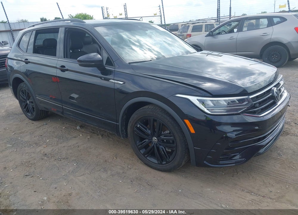 2022 VOLKSWAGEN TIGUAN 2.0T SE R-LINE BLACK VIN: 3VVCB7AX5NM141101