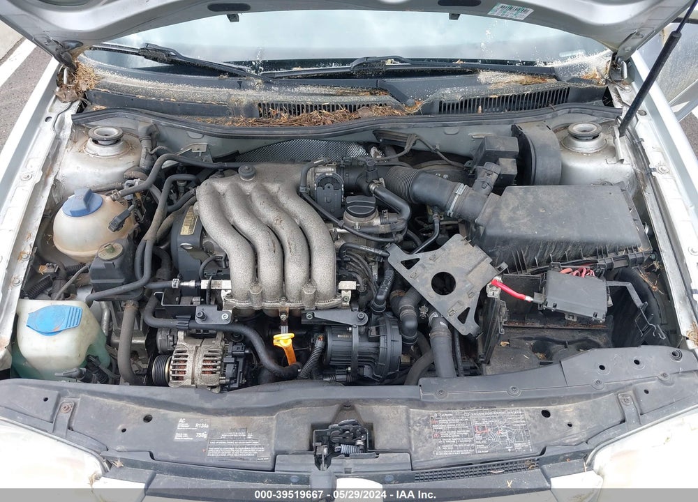2004 VOLKSWAGEN JETTA GLS 2.0L VIN: 3VWSA69M74M093212