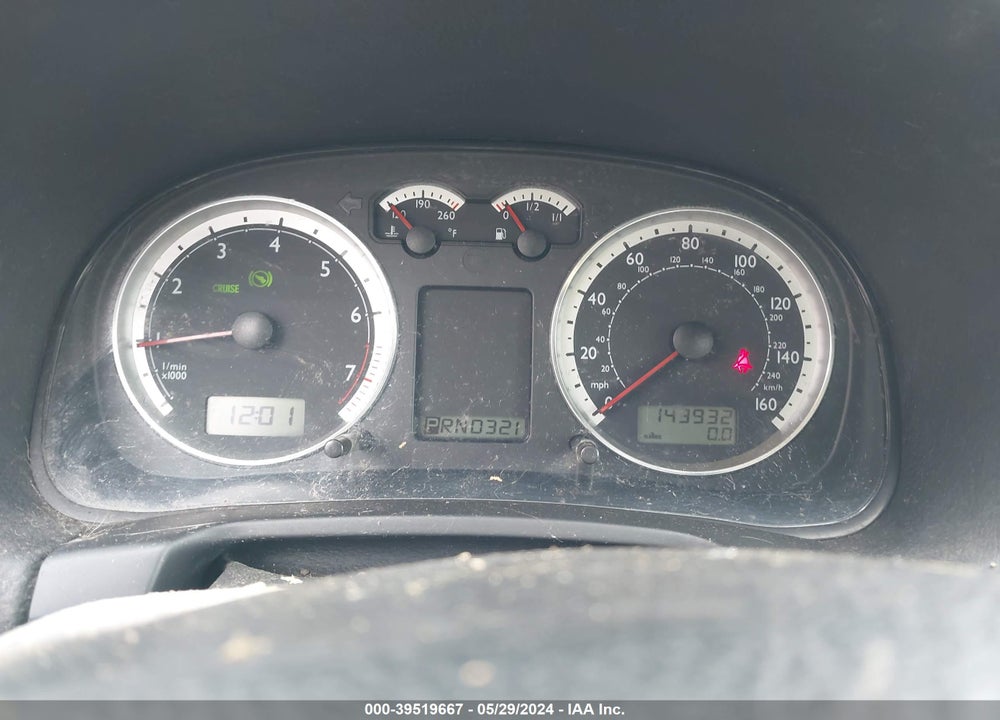 2004 VOLKSWAGEN JETTA GLS 2.0L VIN: 3VWSA69M74M093212