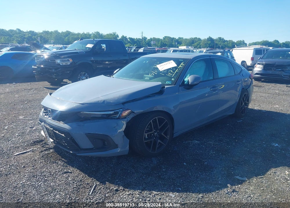2022 HONDA CIVIC SPORT TOURING VIN: 19XFL1H88NE014759